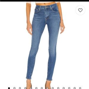 Levi’s 721 High Rise Skinny- Rio Hustle